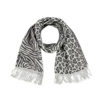 Michael Kors | Women's Split-Animal-Print Scarf 5.9折