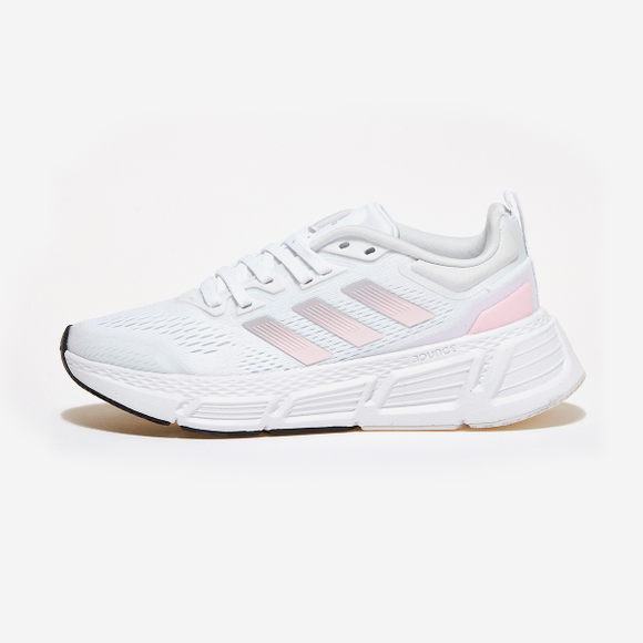 阿迪达斯女鞋高帮鞋, Adidas | 【Brilliant|包邮包税】阿迪达斯 QUESTAR 女生  训练运动鞋 跑步鞋  GZ0618 FTWWHT/MSILVE/ALMPNK商品图片 额外9折, 包邮包税, 额外九折