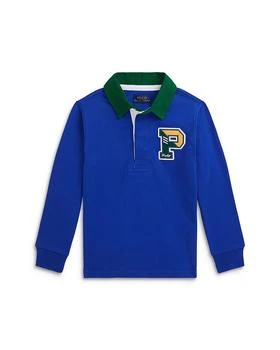 Ralph Lauren | Boys' Jersey Letterman Rugby Shirt - Little Kid,商家Bloomingdale's,价格¥293