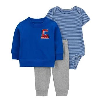 Carter's | Baby Boys Little Pullover, Bodysuit and Pants, 3 Piece Set,商家Macy's,价格¥253