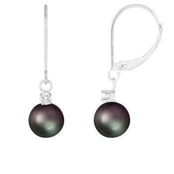 Splendid Pearls | 14k White Gold  8-8.5mm Pearl Earrings商品图片,