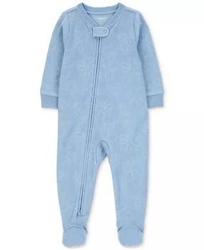 Carter's | Baby Girls 1-Piece Floral Fleece Footed Pajamas,商家Macy's,价格¥114