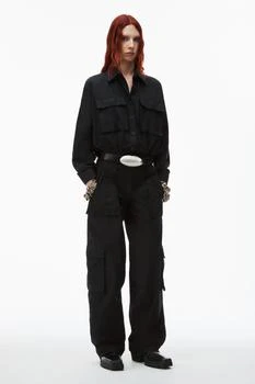 Alexander Wang | button up cargo jumpsuit,商家alexanderwang,价格¥4013