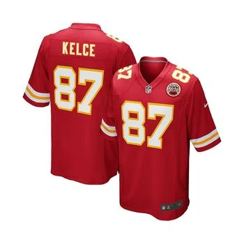 推荐Men's Travis Kelce Red Kansas City Chiefs Team Game Jersey商品