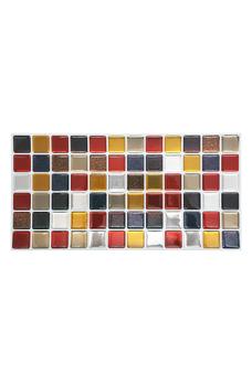 商品WALPLUS | Cream Brown and Cherry Glitter Mosaic 3D Sticker Tile 24-Piece Set,商家Nordstrom Rack,价格¥408图片