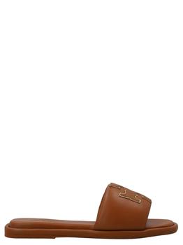 tory burch double lee, Tory Burch | 'Double T Sport’ slides商品图片 7.6折