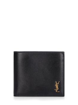 商品Yves Saint Laurent | Monogram Leather Wallet W/ Coin Purse,商家LUISAVIAROMA,价格¥4720图片