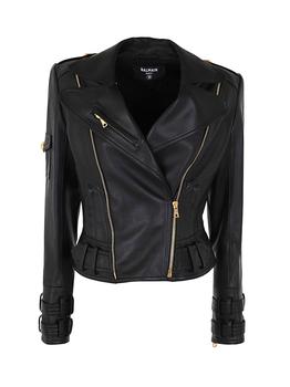 Balmain | Balmain Womens Black Outerwear Jacket商品图片,满$175享9折, 满折