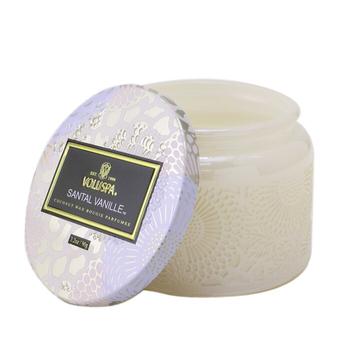 Voluspa | Voluspa 小浮雕香薰蜡烛 - 檀香香草 90g/3.2oz商品图片,