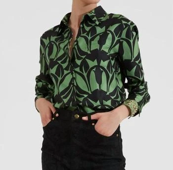 LA DOUBLE J | Boy Shirt In Papyrus Green,商家Premium Outlets,价格¥2654