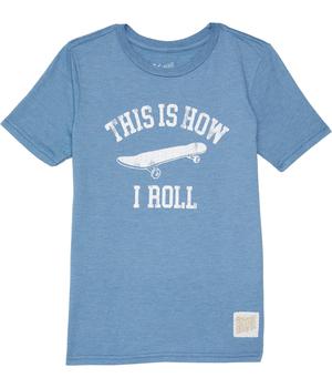 更多The Original Retro Brand, The Original Retro Brand | This Is How I Roll Crew Neck Tee (Big Kids)商品图片 