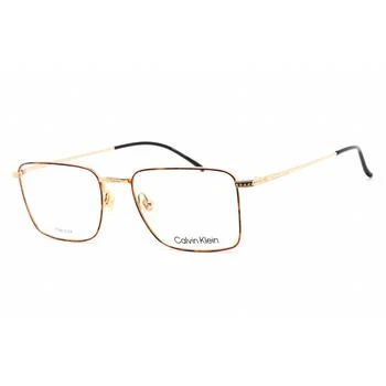 Calvin Klein | Calvin Klein Men's Eyeglasses - Havana/Gold Titanium Rectangular Frame | CK22109T 213,商家My Gift Stop,价格¥233