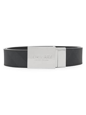 Burberry | London Check Reversible Belt商品图片,额外7折, 额外七折