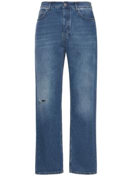 Loewe | Light Straight Cotton Denim Jeans商品图片,
