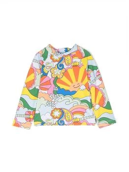 Stella McCartney | Stella McCartney Kids Illustration-Style Printed Zipped Swimwear,商家Cettire,价格¥219