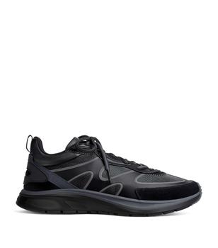 zegna鞋, Zegna | Leather Lace-Up Sneakers商品图片 