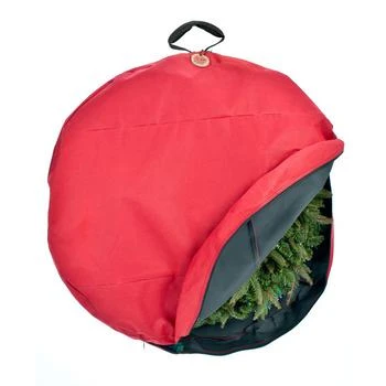 Santa's Bag | 36" Hanging Christmas Wreath Storage Container,商家Macy's,价格¥298