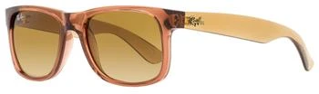 Ray-Ban | Ray-Ban Unisex Justin Sunglasses RB4165 659413 Transparent Brown 50mm 5折