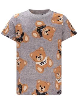 商品Moschino | Moschino Kids Teddy Bear Printed Crewneck T-Shirt,商家Cettire,价格¥500图片