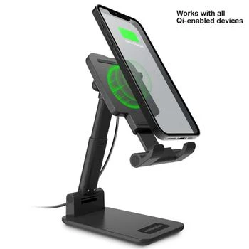 HyperGear | Hypergear PowerFold Wireless Fast Charge Desktop Stand with Fast Wall Charger & USB-C Cable,商家Premium Outlets,价格¥384