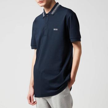 推荐BOSS Green Men's Paddy Pixel Polo Shirt - Navy商品