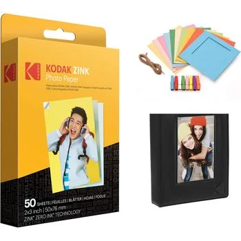Kodak | Zink Photo Paper 2x3" (50 Pack), Frames and Photo Album Bundle,商家Premium Outlets,价格¥227