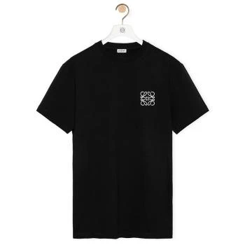 Loewe | 【预售3-7天】罗意威 23年新款 男士黑色棉质T恤H526Y22X75-1100,商家IWCOCO,价格¥2937