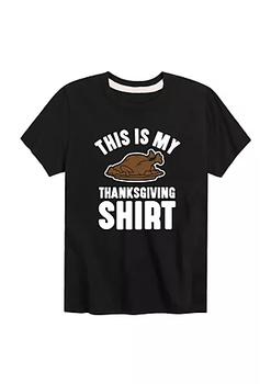 Instant Message | This Is My Thanksgiving Shirt Graphic T-Shirt商品图片,