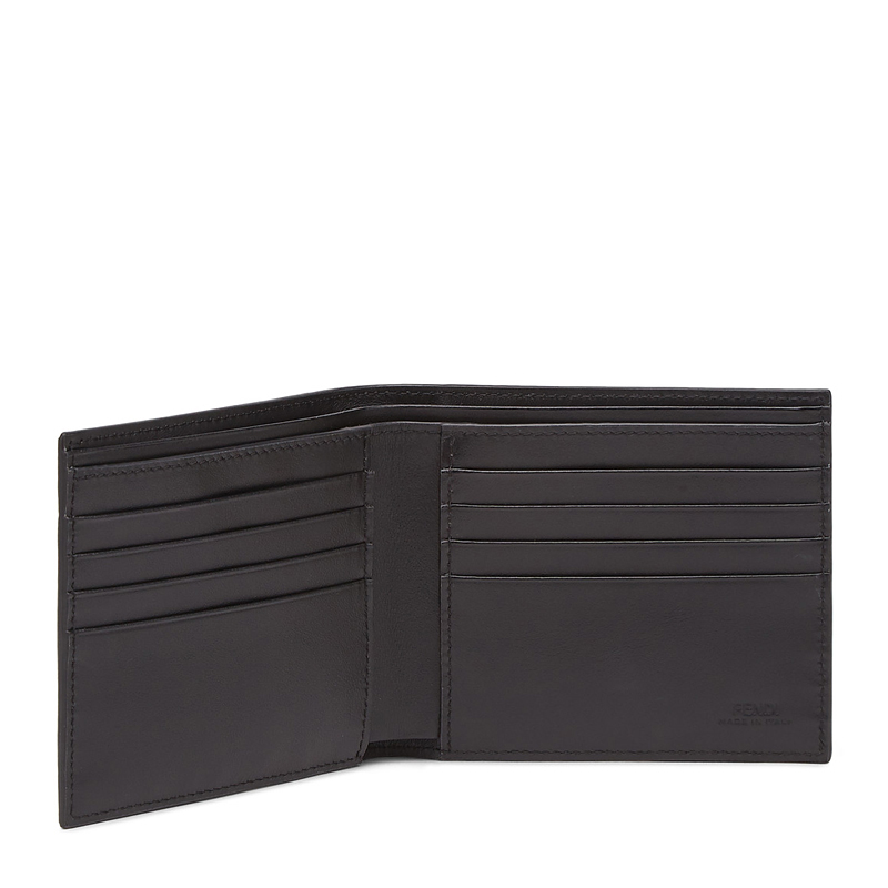 肯迪文正品, Fendi | Fendi 芬迪 男士黑灰色印花钱包 7M0169-A9XS-F0R2A商品图片 独家减免邮费