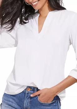 Vineyard Vines价格, Vineyard Vines | Women's Seersucker Savannah Popover Top商品图片 7.5折