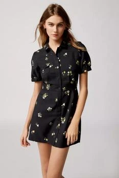 Urban Outfitters | UO Carla Collared Floral Mini Dress 2.8折