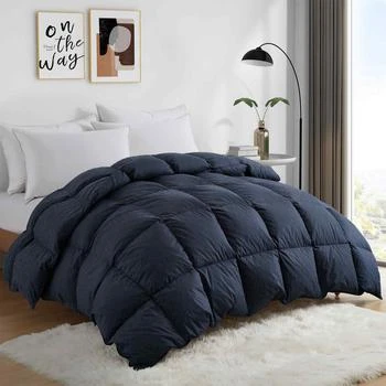 Peace Nest | Black Paisley Down Feather Fiber Comforter All Season Super Soft Shell,商家Premium Outlets,价格¥731