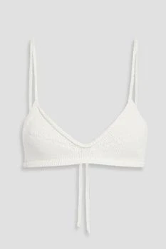 Khaite | Carla cotton-blend bra top,商家THE OUTNET US,价格¥1443