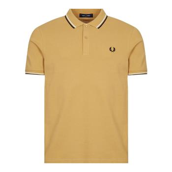 Fred Perry | Fred Perry Twin Tip Polo Shirt - Desert商品图片,7折