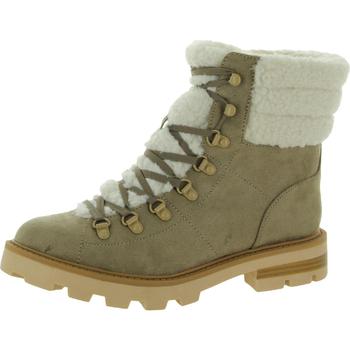 Nine West行李箱, Nine West | Nine West Womens Rory 2 Suede Block Heel Combat & Lace-up Boots商品图片 6.5折