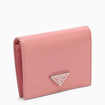 推荐Prada Petal Brushed Leather Bi-fold Wallet - Women商品