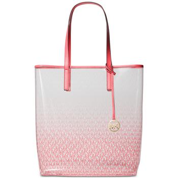 michael kors tote, Michael Kors | Signature The Michael Bag Clear Medium Tote商品图片 6折×额外7.5折, 额外七五折