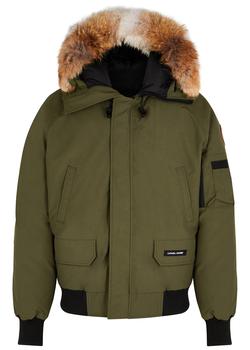 Canada Goose | Chilliwack fur-trimmed Arctic-Tech bomber jacket商品图片,