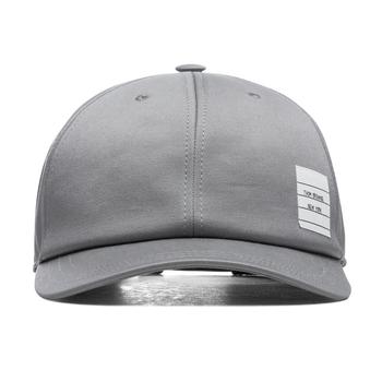 推荐Thom Browne Classic 6-Panel Baseball Cap - Medium Grey商品