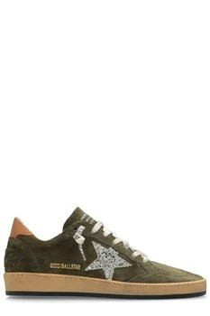 Golden Goose | Golden Goose Deluxe Brand Ball Star Lace-Up Sneakers,商家Cettire,价格¥3473