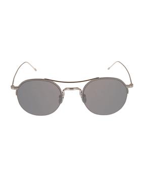 thom browne眼镜, Thom Browne | Round Frame W/ Top Bar Sunglasses Sunglasses商品图片 