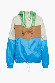 推荐Cyriel color-block shell hooded raincoat商品