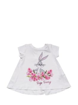 MONNALISA | Monnalisa Bugs Bunny Flared T-Shirt商品图片,9.5折