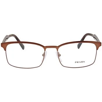 Prada | Prada Men's Eyeglasses - Matt Burnished Rectangular Frame | PRADA 0PR 54WV GAP1O154 2.9折×额外9折x额外9.5折, 独家减免邮费, 额外九折, 额外九五折