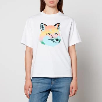 推荐Maison Kitsuné New Seasonal Fox Graphic Cotton T-Shirt商品