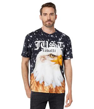 product "Startdust" Print Crew Neck Cotton T-Shirt image