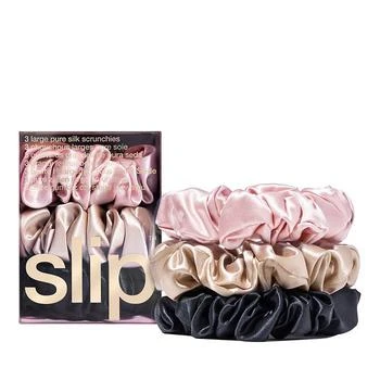 Slip | Pure Silk 3-Pack Large Scrunchies,商家Bloomingdale's,价格¥220