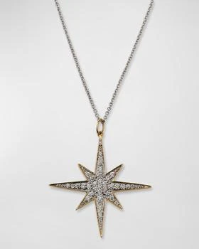 Sydney Evan | 14k Diamond Starburst Pendant Necklace,商家Neiman Marcus,价格¥24746