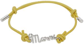 Marni | Yellow Leather Bracelet商品图片,