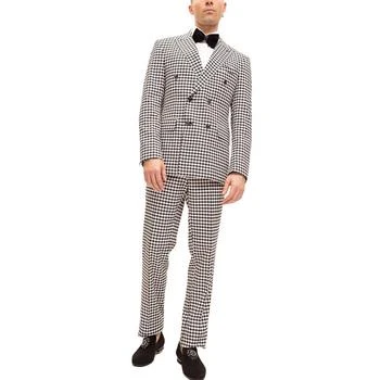 推荐Men's Modern Double Breasted, 2-Piece Suit Set商品